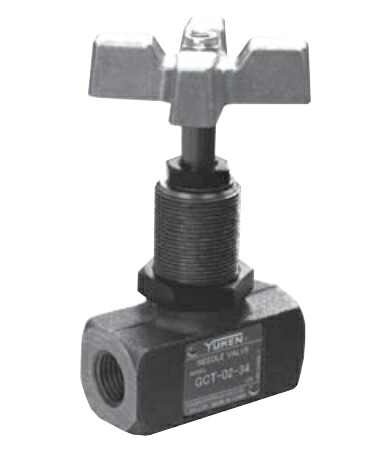 【ポイント5倍】【直送品】 油研工業 ニードル弁 GCT-02-34