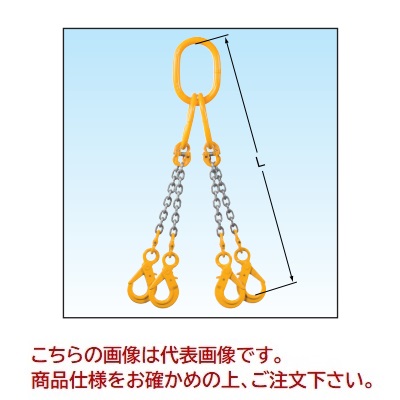 【尖んがり10倍】【直送品】 象印 チェーンスリング4本吊判定基準仕掛ける 4-TG-SHE-10 (4TGSHE-S1015) (アイ・ロッキングフック 当て嵌める掛け目 6.4t) 【大型】