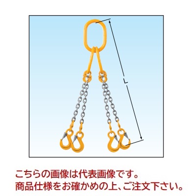 象印 チェーンスリング4本吊標準セット 4-TG-YP-7.1 (4TGYP-S0715) (アイ・スリングフック 使用荷重 4.1t)