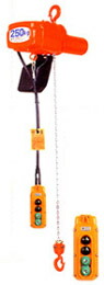 【ポイント5倍】【直送品】 象印 懸垂式小型電気チェーンブロック αSW-006 揚程6m (ASW-K0660) (60kg 二速選択型)
