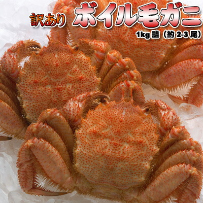 訳あり ボイル 毛ガニ 1kg詰 送料無料 ※沖縄は送料別途加算 母の日 お花見 ゴールデンウィーク
