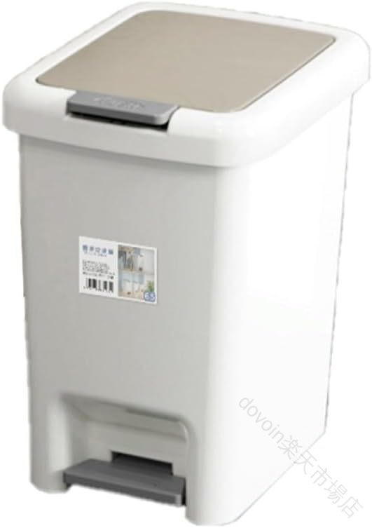 ゴミ箱 ごみ箱 ダストボックス ふた付き 角型 ペダル開閉 8L 10リットルゴミ袋対応 大容量 キッチン 台所 分別 リビング 部屋用 シンプル おしゃれ 北欧 モダン