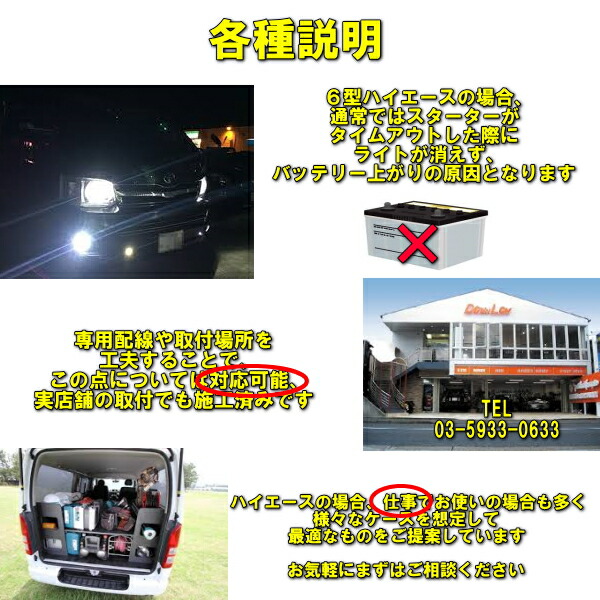 【2017年12月以降~も対応!】現行ハイエース200系対応プッシュスタート車専用バイパーセキュリティー5906パッケージ