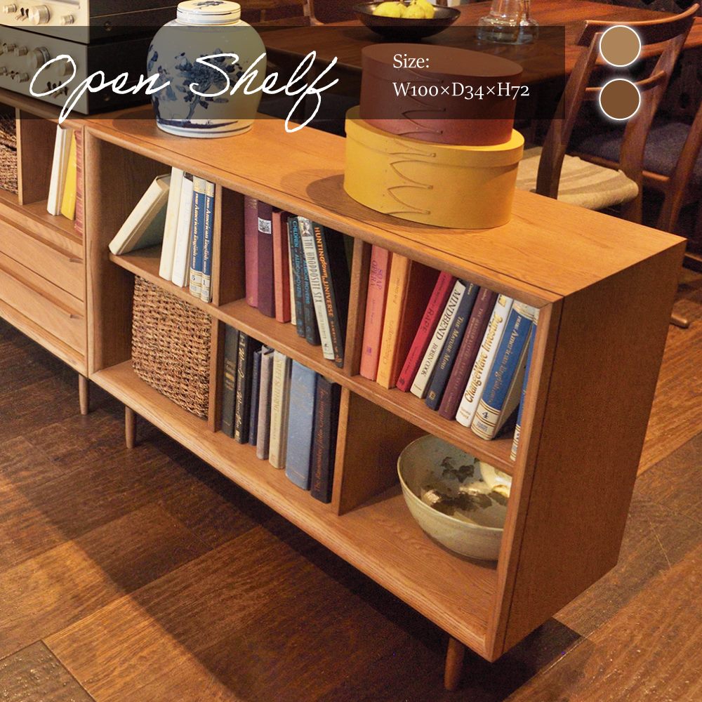 楽天市場 棚 オープンシェルフ ラック 2段 おしゃれ 木製 オープンラック ディスプレイラック 収納 リビング収納 インテリア 北欧 本棚 間仕切り 見せる収納 パレットライフ