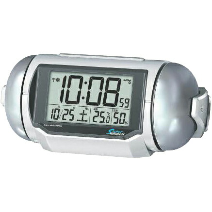 お取り寄せ SEIKO セイコー 大音の大きさ目ざまし時計時辰儀 電磁波時辰儀 Super RAIDEN 百貨店ライデン NR523W 白パールペンキ塗り セイコー時辰儀 めざまし時辰儀 目ざまし時計時辰儀 電磁波目ざまし時計時辰儀【北海道・沖縄・離島送りとどける不可】【KK9N0D18P】
