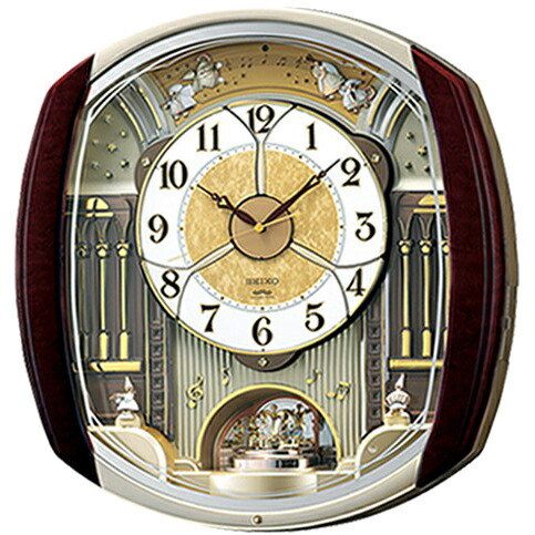 お取り寄せ RE564H SEIKO セイコー 飾りつけ時辰儀 電磁波時辰儀 Wave Symphony ウェーブシンフォニー セイコー時辰儀/電磁波柱時計/電磁波掛け時計/壁掛け時計/飾りつけ電磁波時辰儀/電磁波飾りつけ時辰儀【北海道・沖縄・離島送りとどける不可】【KK9N0D18P
