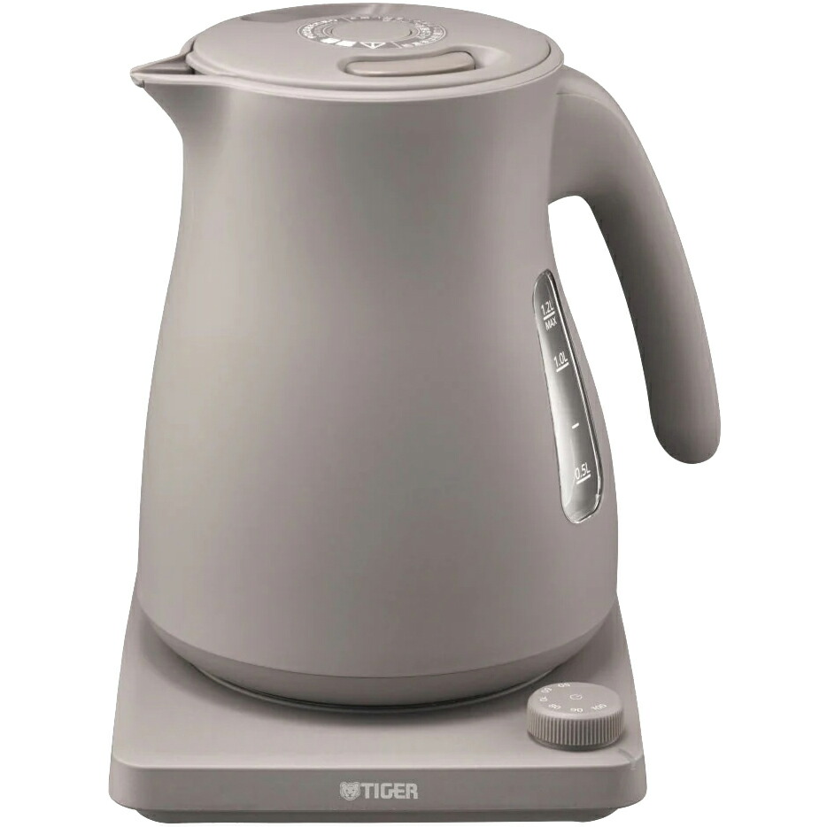 新品未使用　電気ケトル1.2L PTV-120（HC） 楽天市場】タイガー（TIGER）【PTV-A120-HC】蒸気レス電気ケトル
