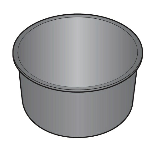 お取り寄せ 【代引不可】炊飯器用内釜 三菱内釜 三菱電機 M15E50340 MITSUBISHI 【北海道・沖縄・離島配送不可】｜DPsign