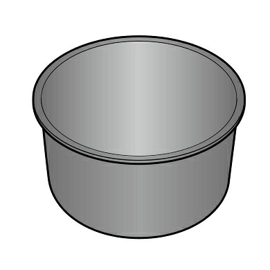 お取り寄せ 【代引不可】炊飯器用 内釜 内鍋 三菱内釜 三菱電機 M15X23340 MITSUBISHI 【北海道・沖縄・離島配送不可】｜DPsign