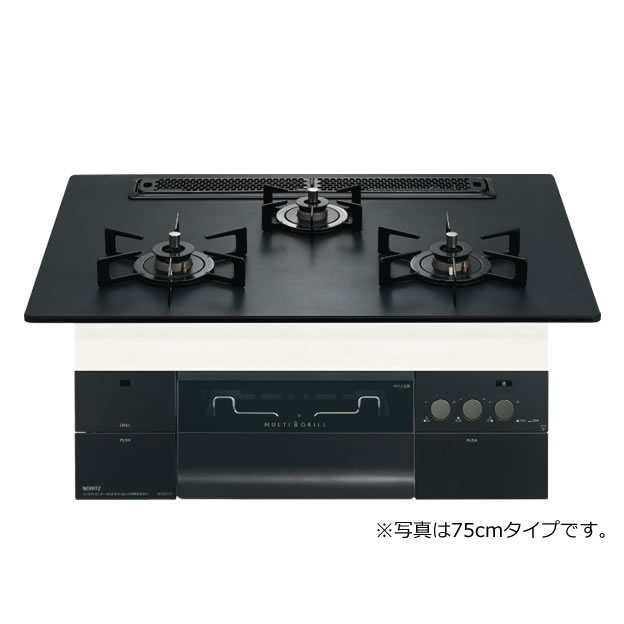 ＼4/10 当店最大P5倍※要エントリー／お取り寄せ 【代引不可】ビルトインガスコンロ 左右強火力 都市ガス用 60cmタイプ ノーリツ PROGRE プログレ プラチナブラック n3s22pwaafbaec-12a13a 【時間指定不可】【離島配送不可】【KK9N0D18P】