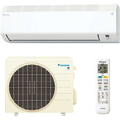 ルームエアコン 2.2kW 主に6畳用 ダイキン CXシリーズ ホワイト S226ATCS-W DAIKIN 【時間指定不可】【離島配送不可】【KK9N0D18P】