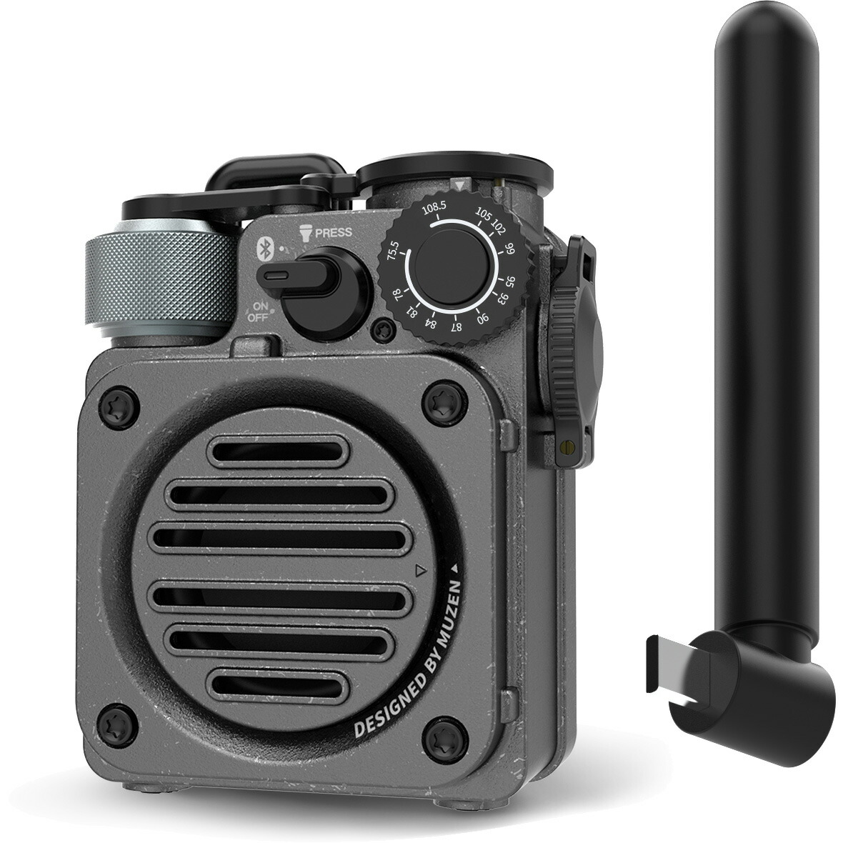 Wild Mini 第3時人 Bluetooth金棒引き  ミューゼン 黒いこと MW-PVXI3B MUZEN 【北海道・沖縄・離島送りとどける不可】【KK9N0D18P】