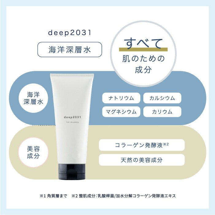 ドクターリセラ クレンジングジェル deep2031 新発売】deep2031「ジェルクレンジング500g詰替用」が12月1日に