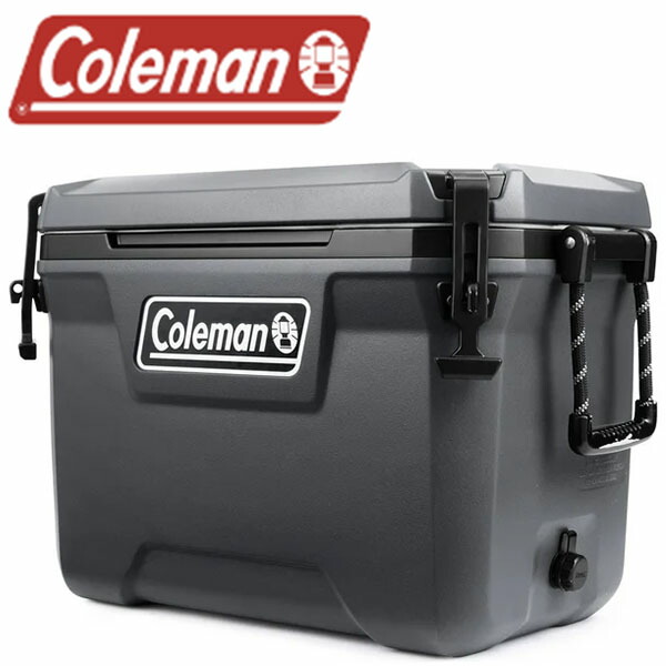【お取り寄せ】Coleman Convoy Series 55 Qt Cooler  電話を掛けるマン 55 Qt 冷房装置、照りかえす縄索手持ち部分付き添い人、幽々たる黒風 冷房装置ボックス席 内燃機関ボックス席 最大限度３９缶 納める能力のある 約62L 軽さ 飾り気の無い持っていく 他所他所しい 冷やす 手持ち部分 内燃機関BOX スポーツ・アウトドア-アウトドア-クーラーボックス・保冷剤