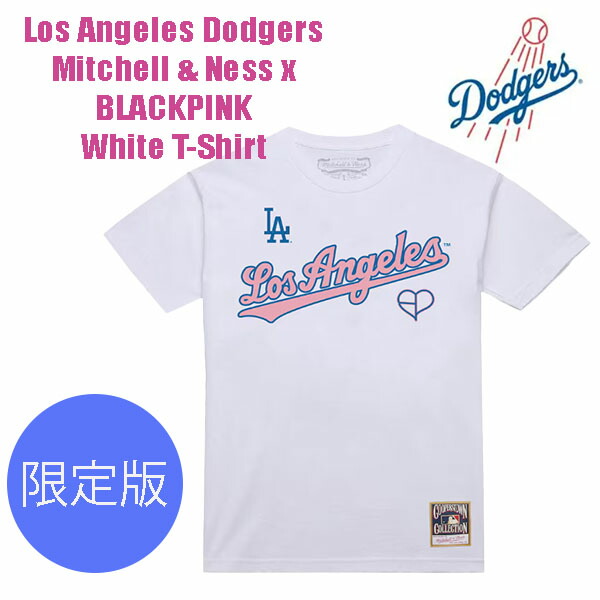 BLACKPINK MLB ドジャース　Tシャツ Los Angeles Dodgers Mitchell & Ness x BLACKPINK T-Shirt