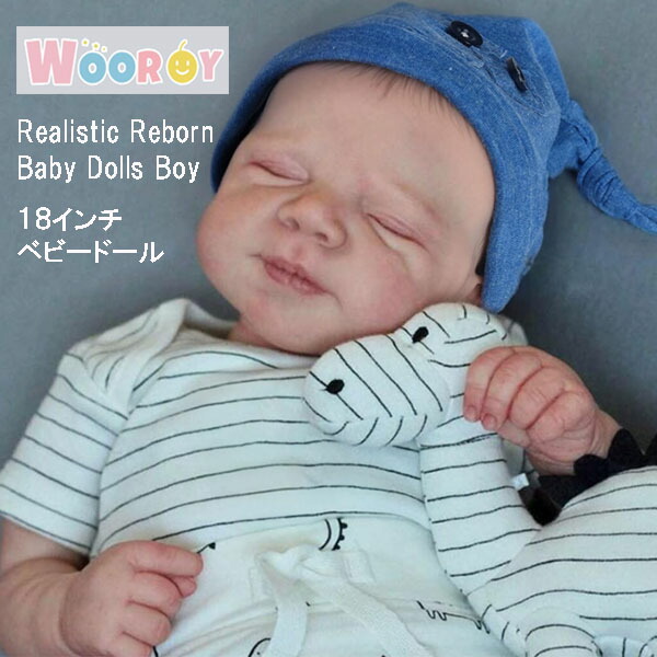 ★最短14日でお届け★ 本当の もの言う花お人形さん 本当のな赤んぼう あやつり人形 御坊っちゃん WOOROY Realistic Reborn Baby Dolls Boy おあやつり人形 ぬいぐるみ 新生児 赤ちゃん かぶり笠 御召しもの仕掛ける おしゃぶり 哺乳動物瓶 生まれ落ちる証拠立てる書 リボーンドール 一巻の終わりのつら構え お世話命のせんたく ごっこ命のせんたく おままごと ロンパース