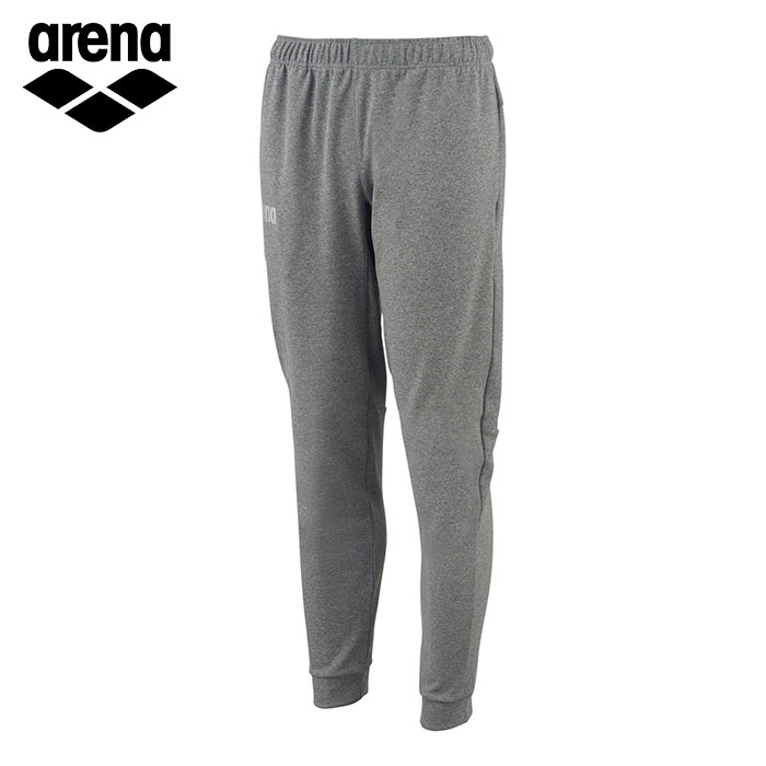 ★柔らかく軽い★【 アリーナ arena 】【 ウェア 】 水泳 競泳 スウェット パンツ メンズ レディース 男女兼用 ロングパンツ 部活 クラブ チームウェア 移動着 ARN1332P ARN-1332P (GRM) グレー杢 [251217][amz]