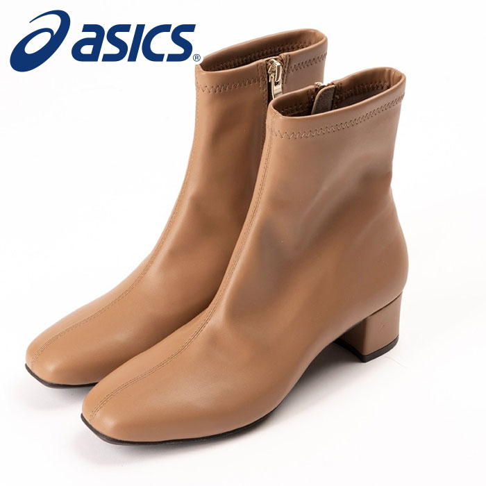 ★雨合羽！スッキリ影ぼうしのプレーンデザイン★【 アシックス  asics 】【 シューズ 靴 】 アシックス商事 レディース ブーツ アキュアーズ 3E 雨合羽 AO-10250 (146) マロン [251103][amz]