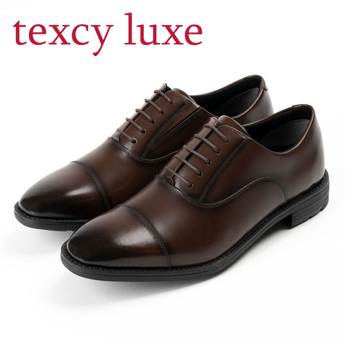 【 アシックス asics 】【 シューズ 靴 】 アシックス商事 ビジネスシューズ texcy luxe テクシーリュクス 歩きやすい 3E ストレートチップ セミスクエアトゥ メンズ 革靴 本革 アシックス TU7045 TU-7045 (026) ダークブラウン [250406][amz]｜アスリート　ステージ 7,882円