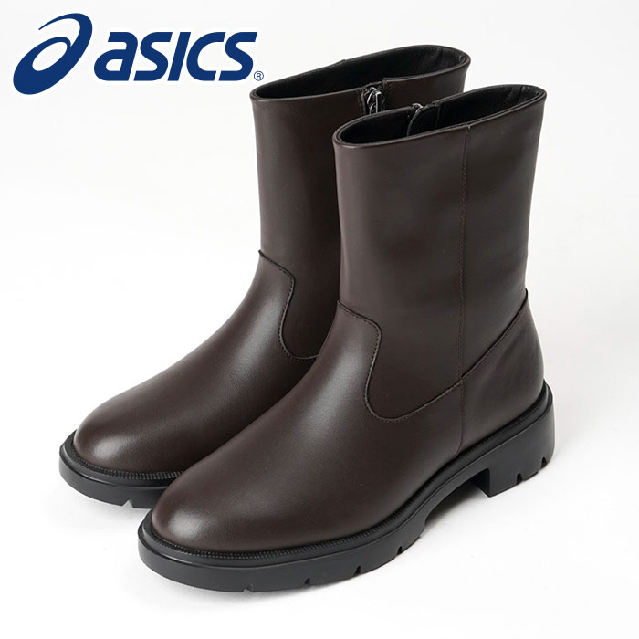 ★全天候型のカジュアル プレーンブーツ★【 アシックス asics 】【 シューズ 靴 】 アシックス商事 レディース ブーツ 3E GORE-TEX ゴアテックス アキュアーズ AO-10254 (213) コーヒー [251103][amz]