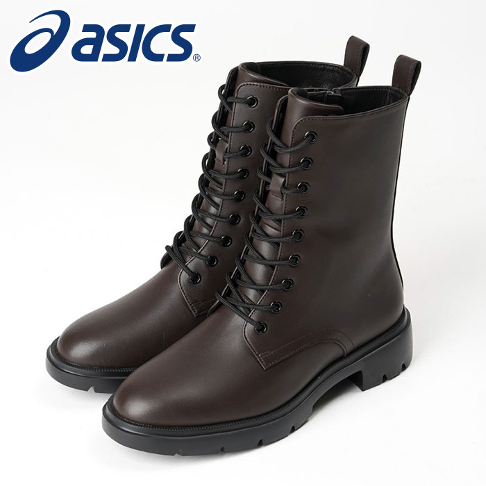 ★全天候型のカジュアル レースアップブーツ★【 アシックス asics 】【 シューズ 靴 】 アシックス商事 レディース レースアップ ブーツ 3E GORE-TEX ゴアテックス アキュアーズ AO-10255 (213) コーヒー [251103][amz]