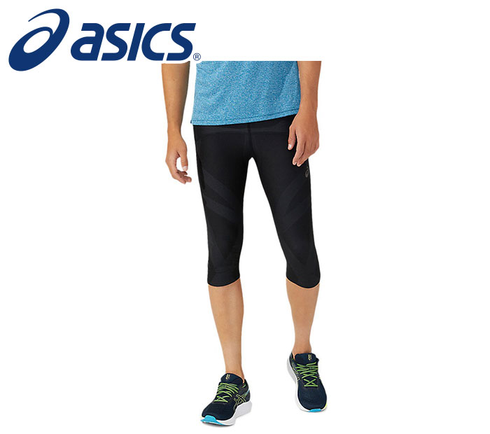 送料無料 21年春夏モデル Asics アシックス ウェア 11c110 Saランニング アパレル メンズ コアバランスセミロング タイツ Pブラツク 001 父の日
