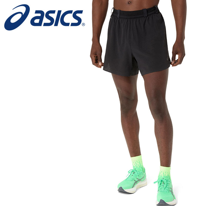 【 2026年 春夏モデル】【 アシックス asics 】【 ウェア 】 ランニング 5インチ ショーツ メンズ METARUN メタラン ショートパンツ パンツ ランパン 2011D436 (001) パフォーマンスブラック [260129][amz]｜アスリート　ステージ