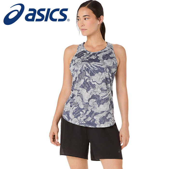 【メール便送料無料(追跡可能)】【 2026年 春夏モデル】【 アシックス asics 】【 ウェア 】 トレイルランニング レディース シャツ フジトレイル ランニング トレイル トレラン タンクトップ ランシャツ おしゃれ かわいい 2012D433 (100) クリーム [260129][amz]