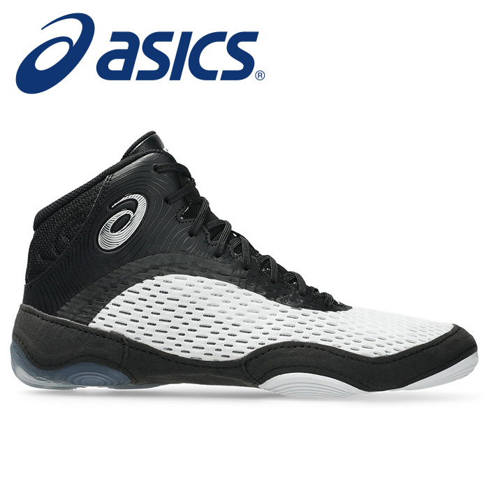 【 アシックス asics 】【 シューズ 靴 】 レスリングシューズ SPLIT ELITE スプリットエリート メンズ レスリング シューズ 1081A066 (100) ホワイト/ブラック [250802][amz]