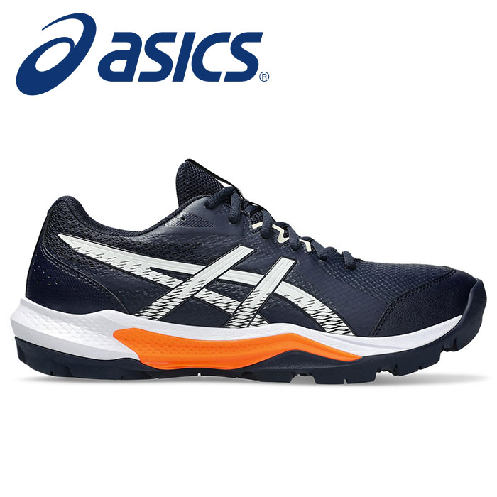 【 アシックス asics 】【 シューズ 靴 】 ハンドボール シューズ GEL-PEAKE ゲルピーク 3 メンズ レディース 男女兼用 部活 ハンドボールシューズ 1113A057 (400) ミッドナイト/クリーム [250802][amz]