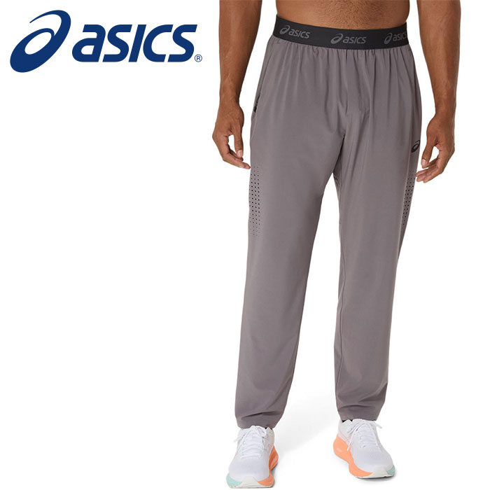 [3/31～! 最高限度2000円OFF引き換え証振りだし]【 アシックス  asics 】【 御召しもの 】 ウーブンパンツ アクティブリーズ ロングズボン下 メンズ 運動競技 アシックス 2031E887 (022) 炭素 [250320][amz]
