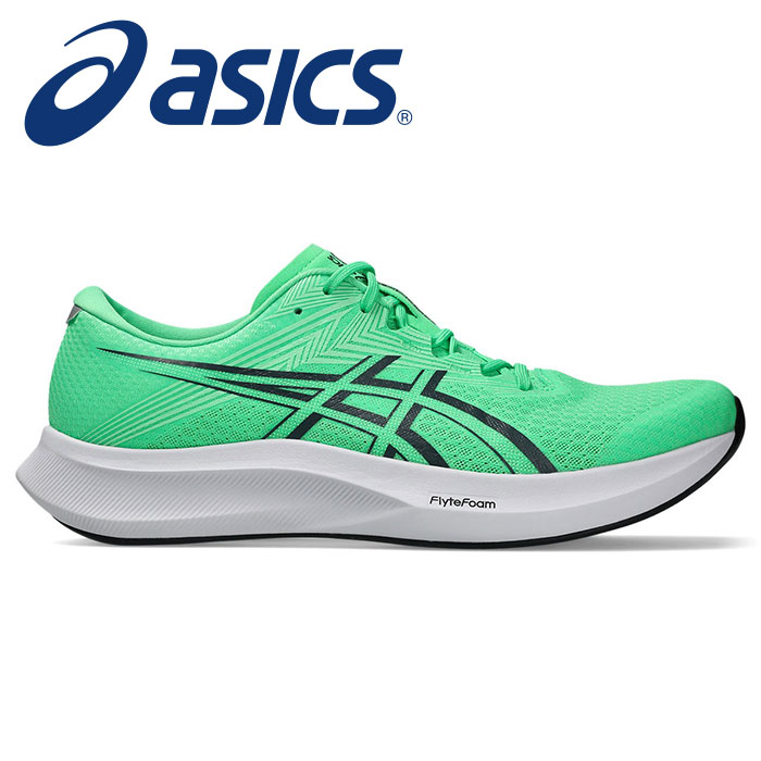 【 2026年 春夏モデル】【 アシックス asics 】【 シューズ 靴 】 ランニングシューズ HYPER SPEED ハイパースピード 5 メンズ ランニング 1011C084 (300) バイタルグリーン/キャリアグレー [260129][amz]