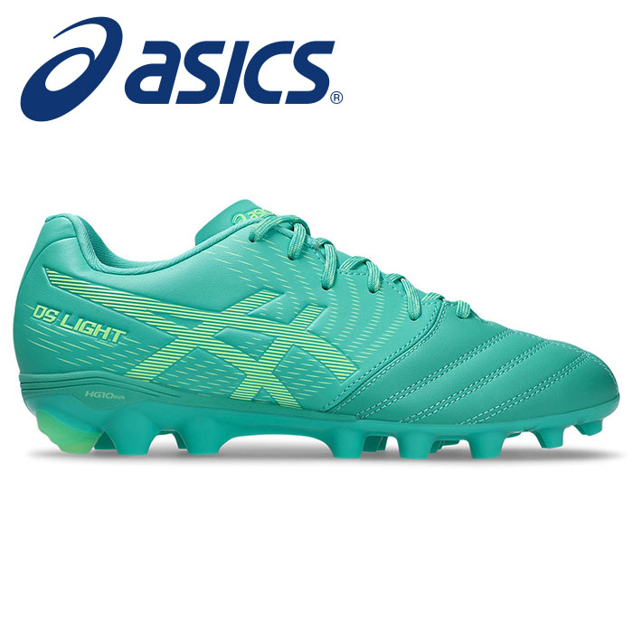 【 2026年 春夏青写真】【 アシックス  asics 】【 シューズ 靴 】 蹴球 お坊っちゃん スパイク DS LIGHT DS点火装置 JR GS 赤ちゃん 小学生 1104A054 (301) オーロラ緑であること/イルミネイトグリーン [260419][amz]