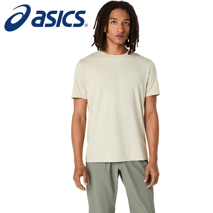 【メール便送料無料(追跡可能)】【 2026年 春夏モデル】【 アシックス asics 】【 ウェア 】 トレーニング 半袖 Tシャツ REFINED TEXTURE メンズ シャツ 練習着 2031F315 (020) ライトダストヘザー [260410][amz]