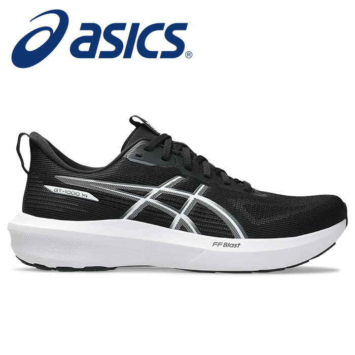 【 アシックス  asics 】【 シューズ 靴 】 駈けっくらシューズ GT-1000 GT1000 14 メンズ 駈けっくら シューズ 1011C077 (002) 黒いこと/白いこと [250725][amz] 父の日