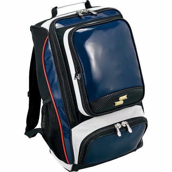 野球 エスエスケイ スポーツバッグ バッグ バッグ エナメルバッグパック Ssk Ba1010 送料無料 Ssk Ba1010 01 刺繍可 アスリート Ssk 70 ネイビー レッド ステージ