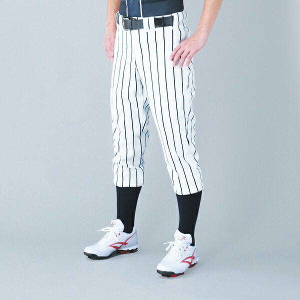 【 SSK エスエスケイ 】【 ウェア 】 野球 ジュニア ユニフォームパンツ ストライプ レギュラー ユニフォーム パンツ 練習着 ズボン 下 練習 子供 小学生 UP002JR (1070) ホワイト×ネイビー [メール便不可][amz]