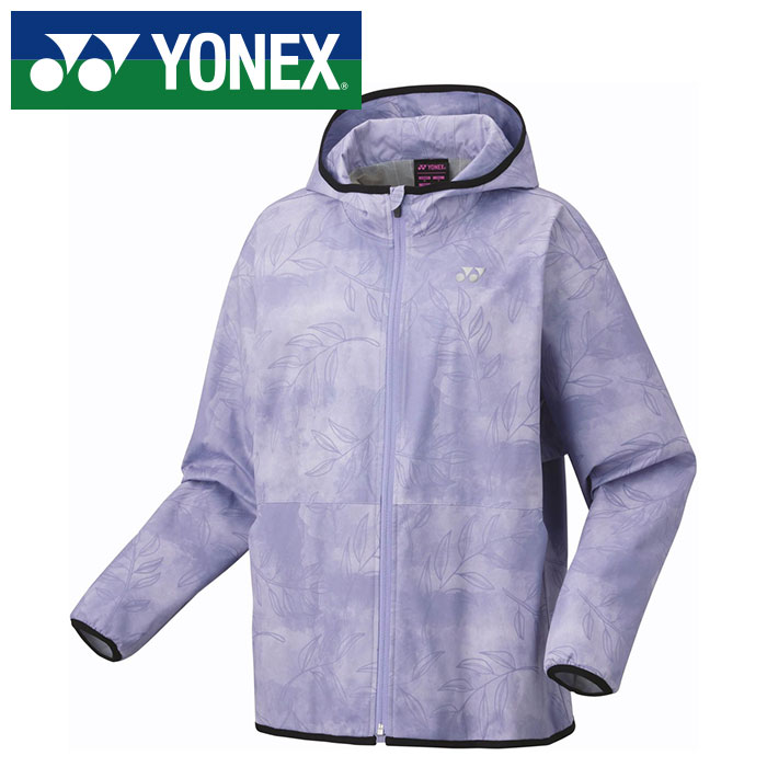 ★ヒートカプセル機能採用で暖かい★【 ヨネックス YONEX 】【 ウェア 】 レディース 裏地付 ウィンド ウォーマー パーカー 女性 防寒 保温 テニス バドミントン 78075 (510) ペールライラック [241209][amz]