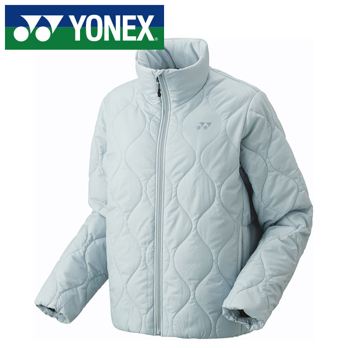 ★ヒートカプセル機能採用で暖かい★【 ヨネックス YONEX 】【 ウェア 】 レディース 中綿 ジャケット 女性 防寒 保温 テニス バドミントン 98074 (024) シルバーグレー [241209][amz]