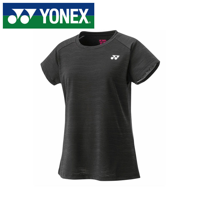 【電子メール便貨物輸送無料(追い掛ける能力のある)】【 ヨネックス  YONEX 】【 お召しもの 】 庭球 バドミントン レディース プルオーバー ヨネックス YONEX 16788Y (007) 黒いこと [250609][amz]