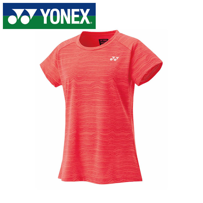 【電子メール便貨物輸送無料(追い掛ける能力のある)】【 ヨネックス  YONEX 】【 お召しもの 】 庭球 バドミントン レディース プルオーバー ヨネックス YONEX 16788Y (475) コーラル赤いこと [250609][amz]