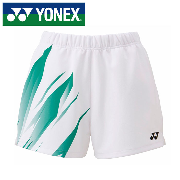 【メール便送料無料(追跡可能)】★日本バドミントン協会審査合格品★【 ヨネックス YONEX 】【 ウェア 】 ソフトテニス バドミントン レディース ニット ショートパンツ ヨネックス YONEX 25107 (011) ホワイト [250609][amz]