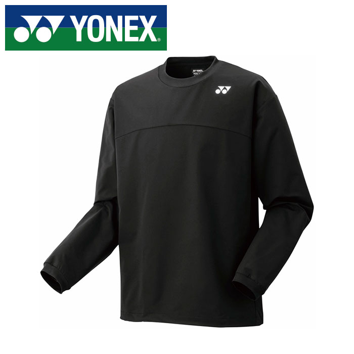 【 ヨネックス YONEX 】【 ウェア 】 テニス バドミントン トレーナー メンズ レディース 男女兼用 スウェット ヨネックス YONEX 練習着 30105 (007) ブラック [250609][amz]