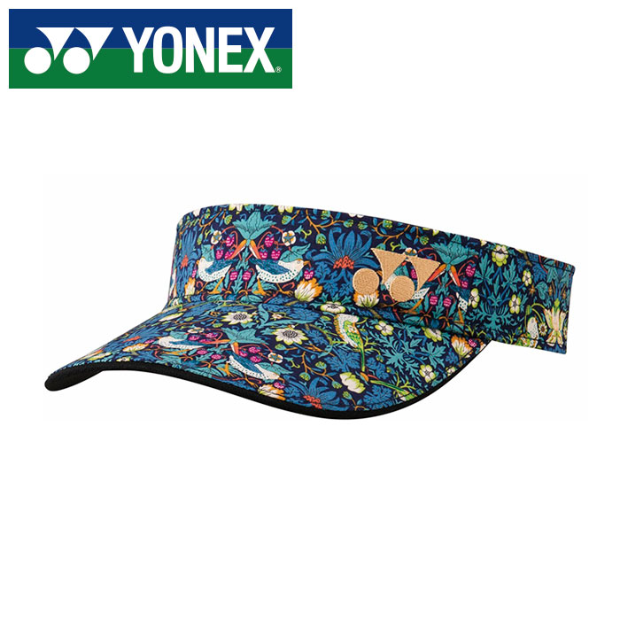 【 ヨネックス YONEX 】【 帽子 】 テニス レディース サンバイザー ヨネックス YONEX 40118 (609) ナイトスカイ [250609][amz]