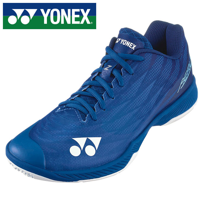 【 ヨネックス YONEX 】【 シューズ 靴 】 バドミントンシューズ メンズ パワークッション エアラスZ メン バドミントン シューズ ヨネックス YONEX SHBAZ2M (019) ネイビーブルー [250609][amz]｜アスリート　ステージ