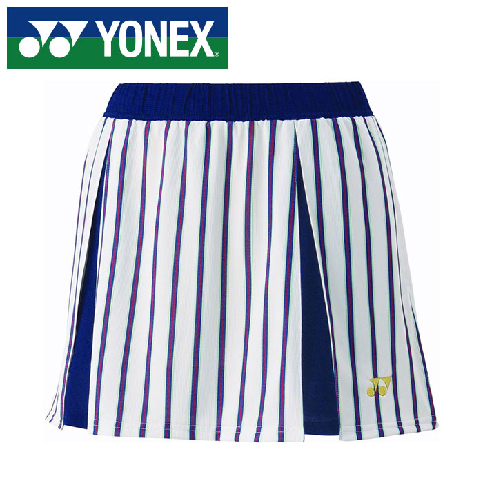 【 ヨネックス  YONEX 】【 御召しもの 】 庭球 バドミントン レディース スコート 26178 (011) 白いこと [251015][amz]