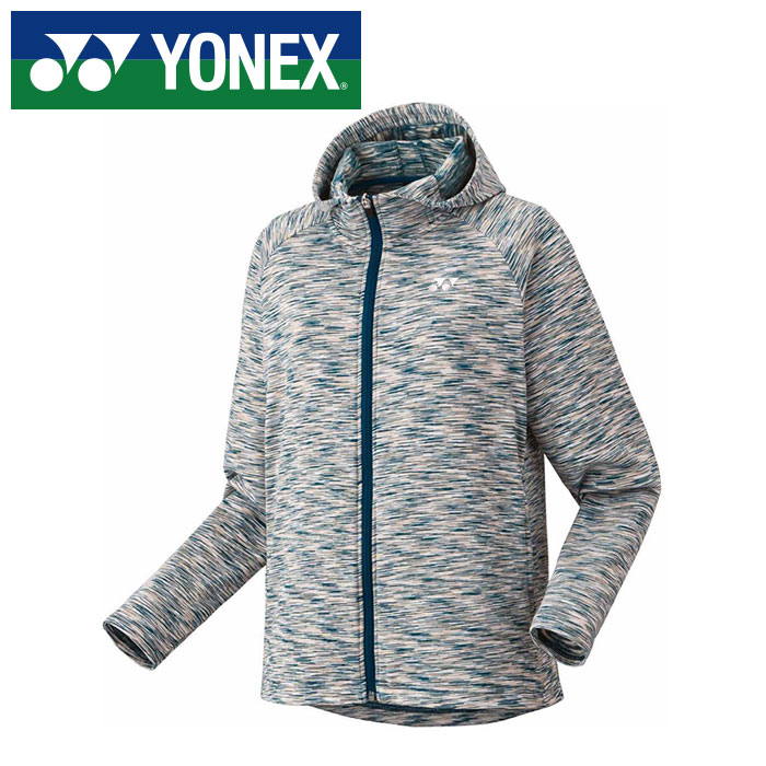 【 ヨネックス YONEX 】【 ウェア 】 テニス バドミントン レディース ニット ジャケット フード付き フルジップ ウォームアップ ウェア パーカー アウター 58114 (796) グレージュ [251015][amz]
