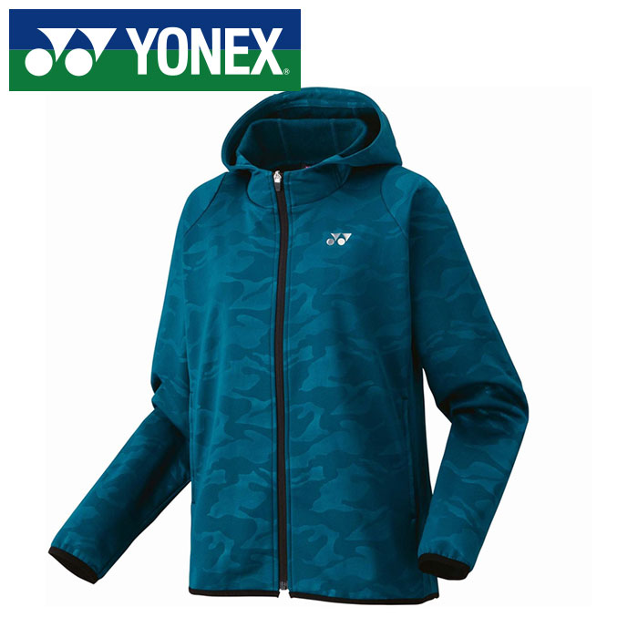 【 ヨネックス YONEX 】【 ウェア 】 テニス バドミントン レディース ニット ジャケット フード付き フルジップ ウォームアップ ウェア パーカー アウター 58115 (609) ナイトスカイ [251015][amz]