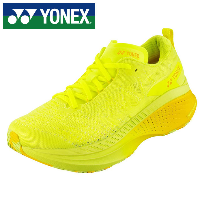 【 ヨネックス YONEX 】【 シューズ 靴 】 ランニングシューズ カーボンクルーズXRメン メンズ 厚底 ランニング シューズ SHRXR1M (644) サニーライム [251015][amz]