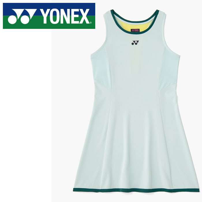 ★バドミントン連合取り調べる受かる品★【 2026年 春夏ひな形】【 ヨネックス  YONEX 】【 御召しもの 】 庭球 バドミントン レディース 衣裳 20938 (308) 内燃機関青碧 [260517][amz]